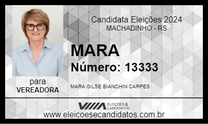 Candidato MARA 2024 - MACHADINHO - Eleições