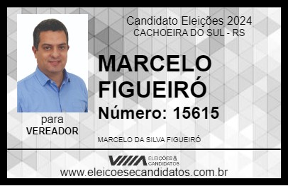 Candidato MARCELO FIGUEIRÓ 2024 - CACHOEIRA DO SUL - Eleições