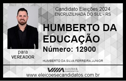 Candidato HUMBERTO DA EDUCAÇÃO 2024 - ENCRUZILHADA DO SUL - Eleições