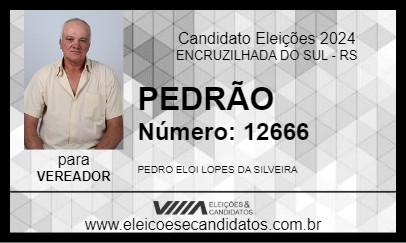 Candidato PEDRÃO 2024 - ENCRUZILHADA DO SUL - Eleições