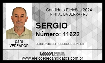 Candidato SERGIO 2024 - PINHAL DA SERRA - Eleições