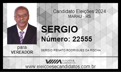 Candidato SERGIO 2024 - MARAU - Eleições