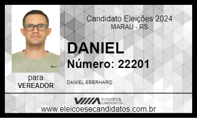 Candidato DANIEL 2024 - MARAU - Eleições