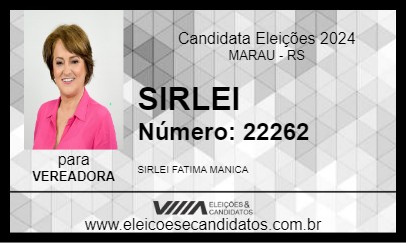 Candidato SIRLEI 2024 - MARAU - Eleições