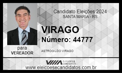 Candidato VIRAGO 2024 - SANTA MARIA - Eleições