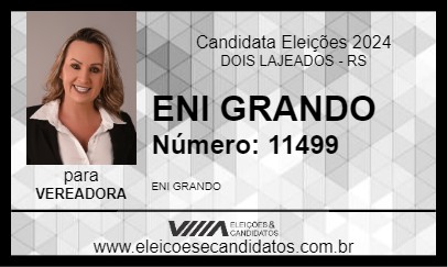 Candidato ENI GRANDO 2024 - DOIS LAJEADOS - Eleições