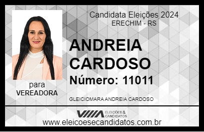 Candidato ANDREIA CARDOSO 2024 - ERECHIM - Eleições