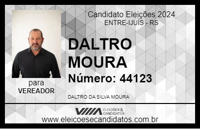 Candidato DALTRO MOURA 2024 - ENTRE-IJUÍS - Eleições