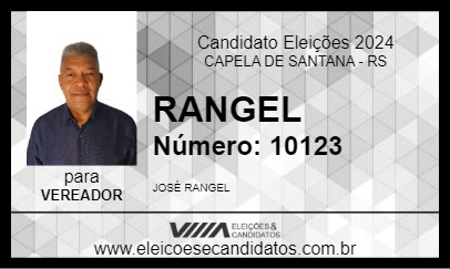 Candidato RANGEL 2024 - CAPELA DE SANTANA - Eleições