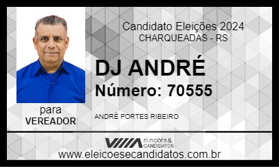 Candidato DJ ANDRÉ 2024 - CHARQUEADAS - Eleições