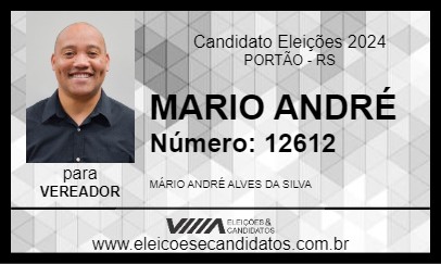 Candidato MARIO ANDRÉ 2024 - PORTÃO - Eleições