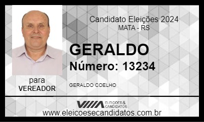 Candidato GERALDO 2024 - MATA - Eleições