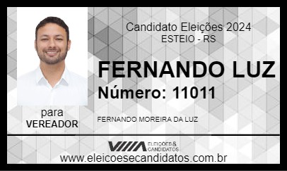 Candidato FERNANDO LUZ 2024 - ESTEIO - Eleições