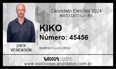 Candidato KIKO 2024 - MATO LEITÃO - Eleições