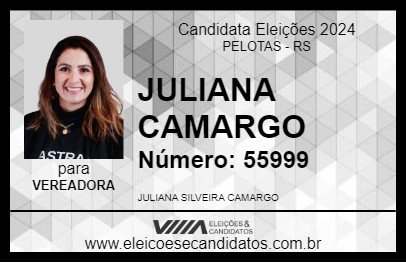 Candidato JÚ CAMARGO 2024 - PELOTAS - Eleições