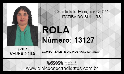 Candidato ROLA 2024 - ITATIBA DO SUL - Eleições