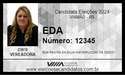 Candidato EDA 2024 - VIAMÃO - Eleições