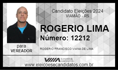 Candidato ROGERIO LIMA 2024 - VIAMÃO - Eleições