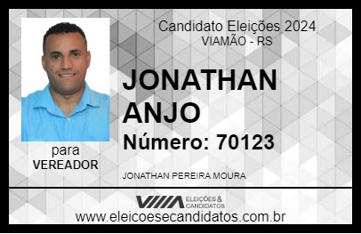 Candidato JONATHAN ANJO 2024 - VIAMÃO - Eleições