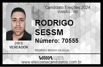 Candidato RODRIGO SESSM 2024 - VIAMÃO - Eleições