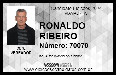 Candidato RONALDO RIBEIRO 2024 - VIAMÃO - Eleições