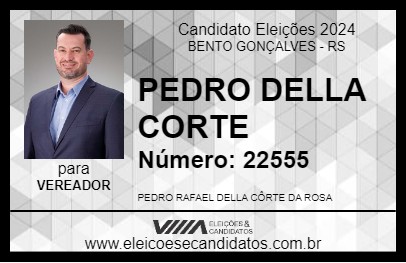 Candidato PEDRO DELLA CORTE 2024 - BENTO GONÇALVES - Eleições