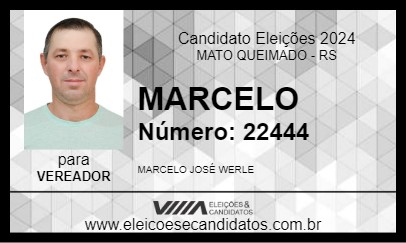 Candidato MARCELO 2024 - MATO QUEIMADO - Eleições