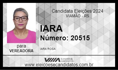 Candidato IARA 2024 - VIAMÃO - Eleições