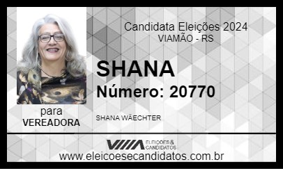 Candidato SHANA 2024 - VIAMÃO - Eleições