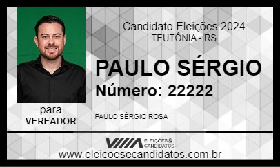 Candidato PAULO SÉRGIO 2024 - TEUTÔNIA - Eleições