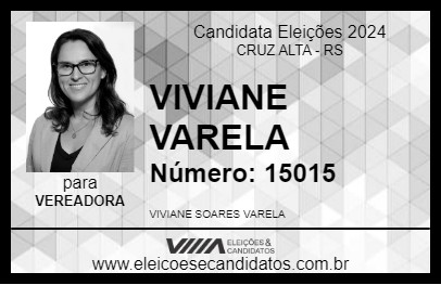 Candidato VIVIANE VARELA 2024 - CRUZ ALTA - Eleições