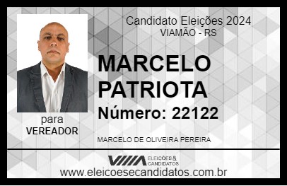 Candidato MARCELO PATRIOTA 2024 - VIAMÃO - Eleições