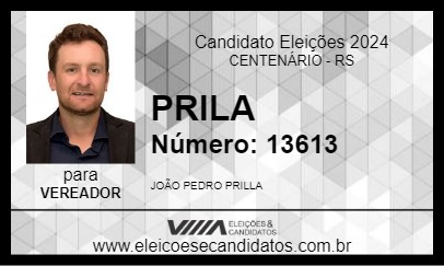 Candidato PRILA 2024 - CENTENÁRIO - Eleições