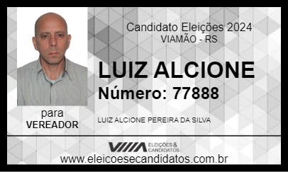 Candidato LUIZ ALCIONE 2024 - VIAMÃO - Eleições