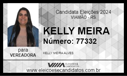 Candidato KELLY MEIRA 2024 - VIAMÃO - Eleições