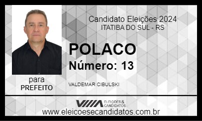 Candidato POLACO 2024 - ITATIBA DO SUL - Eleições