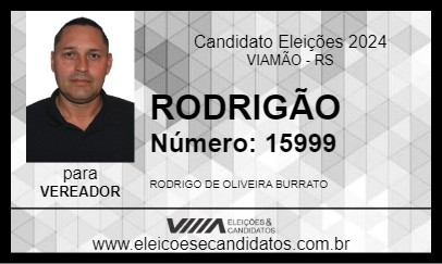 Candidato RODRIGÃO 2024 - VIAMÃO - Eleições