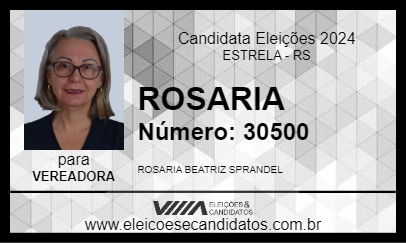 Candidato ROSARIA 2024 - ESTRELA - Eleições