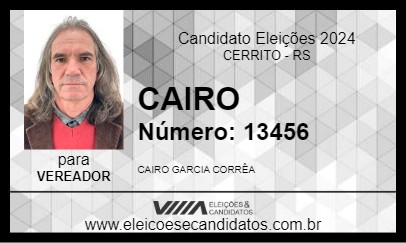 Candidato CAIRO 2024 - CERRITO - Eleições