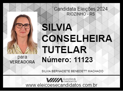 Candidato SILVIA CONSELHEIRA TUTELAR 2024 - RIOZINHO - Eleições