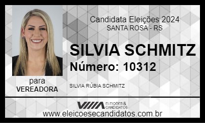 Candidato SILVIA SCHMITZ 2024 - SANTA ROSA - Eleições