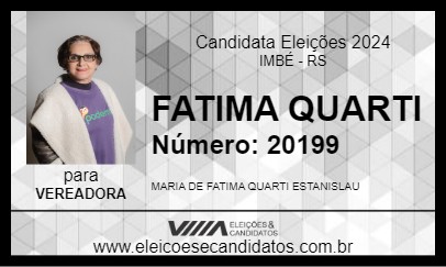 Candidato FATIMA DO 1,99 2024 - IMBÉ - Eleições