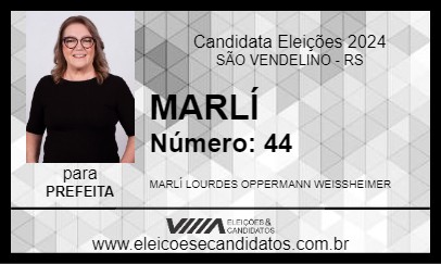 Candidato MARLÍ 2024 - SÃO VENDELINO - Eleições