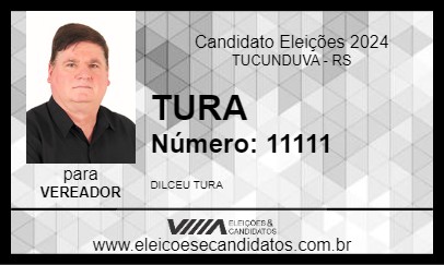 Candidato TURA 2024 - TUCUNDUVA - Eleições