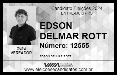 Candidato EDSON PEIXE 2024 - ENTRE-IJUÍS - Eleições