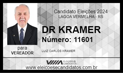 Candidato DR KRAMER 2024 - LAGOA VERMELHA - Eleições