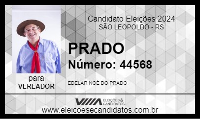 Candidato PRADO 2024 - SÃO LEOPOLDO - Eleições