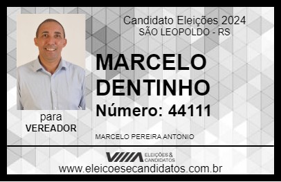 Candidato MARCELO DENTINHO 2024 - SÃO LEOPOLDO - Eleições