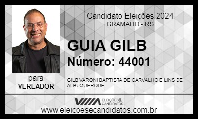 Candidato GUIA GILB 2024 - GRAMADO - Eleições