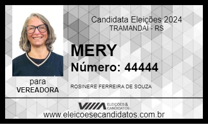 Candidato MERY 2024 - TRAMANDAÍ - Eleições